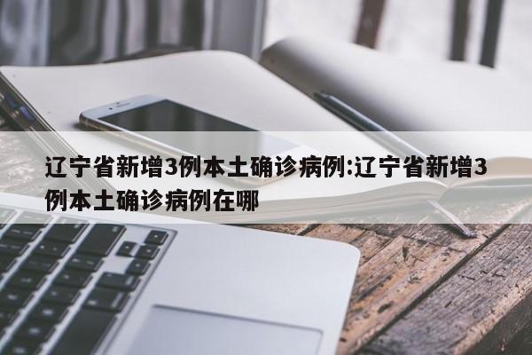 辽宁省新增3例本土确诊病例:辽宁省新增3例本土确诊病例在哪